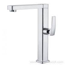 Durable single lever basin faucet